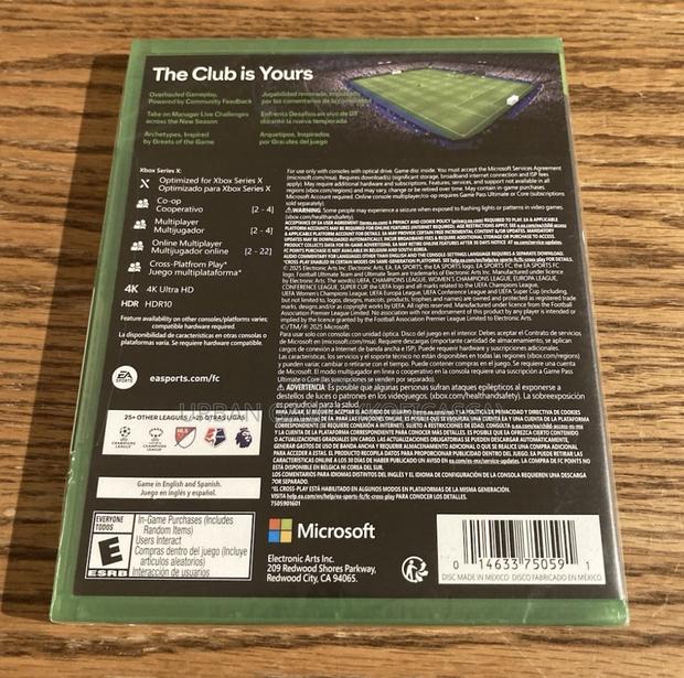 Fc26 Series X /Xbox One Sealed · Photo 4