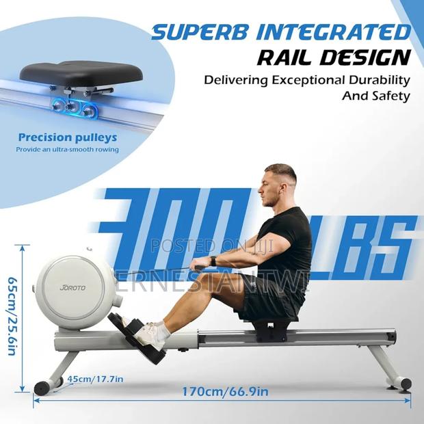 Foldable Magnetic Rowing Machine From Joroto, Uk photo 3