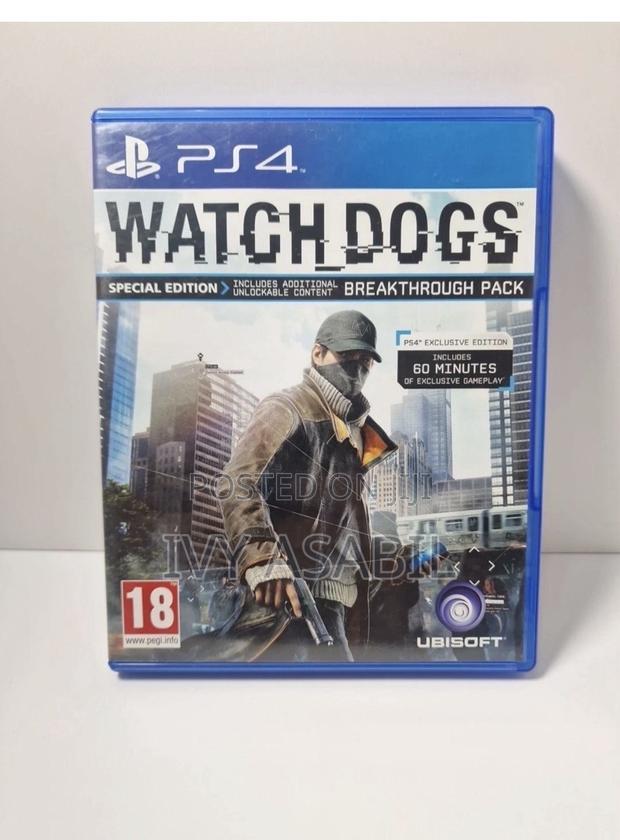 Ps4/Ps5 Watchdogs Disc Game