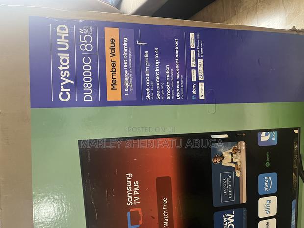 85 Inches Tv Class - Du8000c Series - Crystal Uhd Smart Tv Samsung photo 6