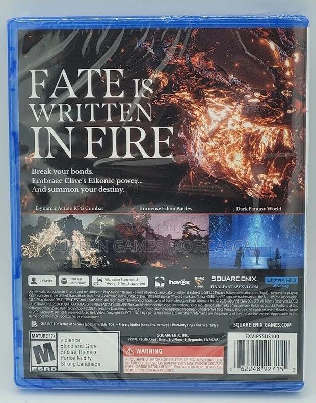 Final Fantasy Xvi Ps5 Sealed · Photo 4