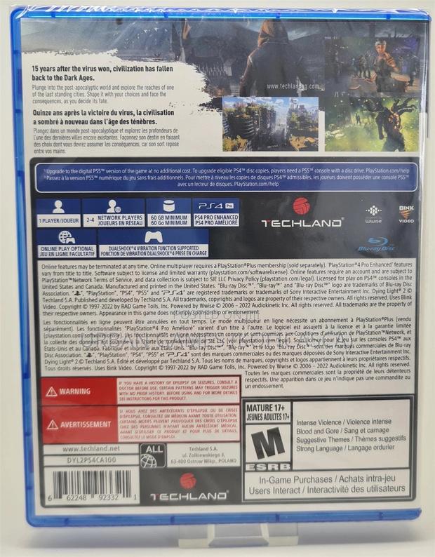 Dying Light 2 Ps4 Sealed · Photo 4