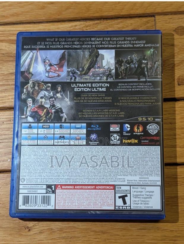 Injustice Gods Among Us Ps4 and Ps5 Compatible photo 3