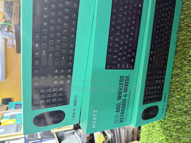 Heatz Wireless Keyboard and Mouse Black Combo Original photo 6