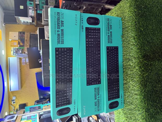 Heatz Wireless Keyboard and Mouse Black Combo Original photo 4