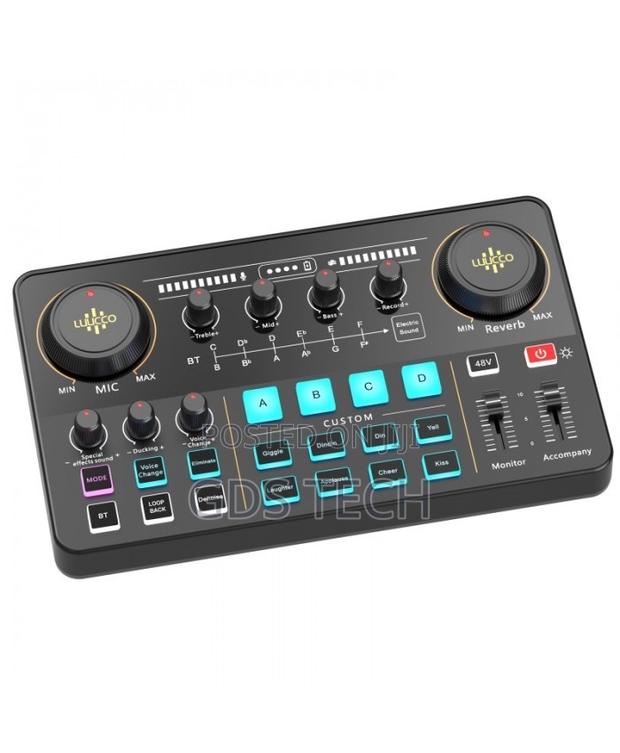 Luucco Mi-2 Audio Interface With Mixer and Sound Card