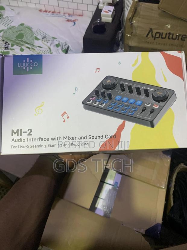 Luucco Mi-2 Audio Interface With Mixer and Sound Card photo 2