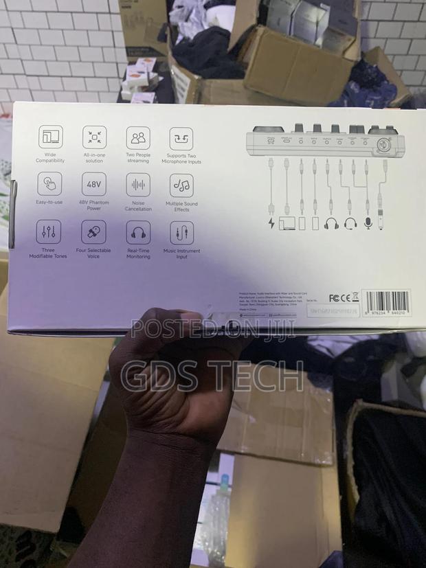Luucco Mi-2 Audio Interface With Mixer and Sound Card photo 3