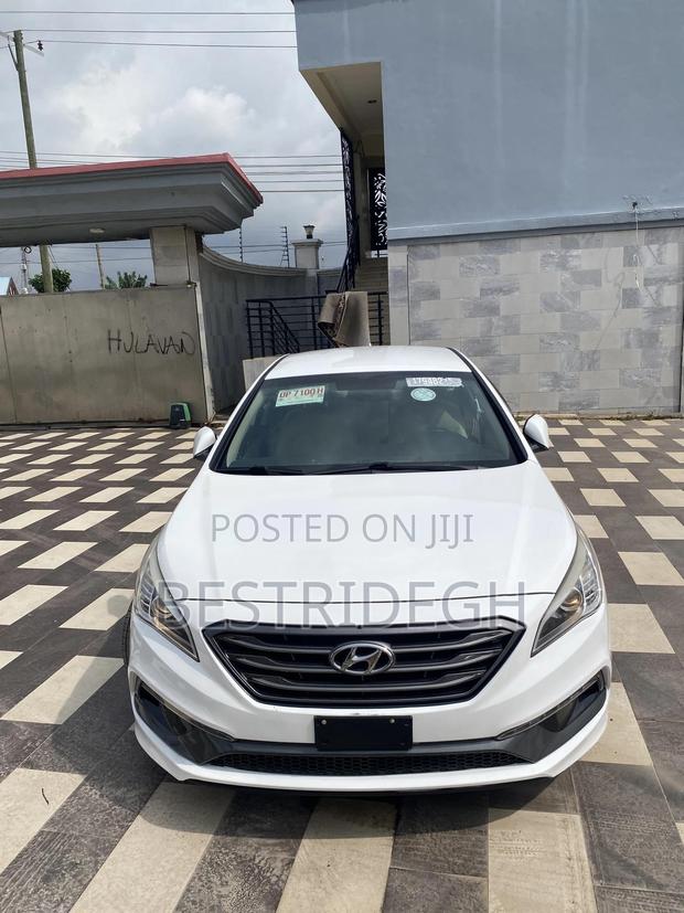 Hyundai Sonata Sport 2.0T 4dr Sedan (2.0L 4cyl Turbo 6A) 2015 White