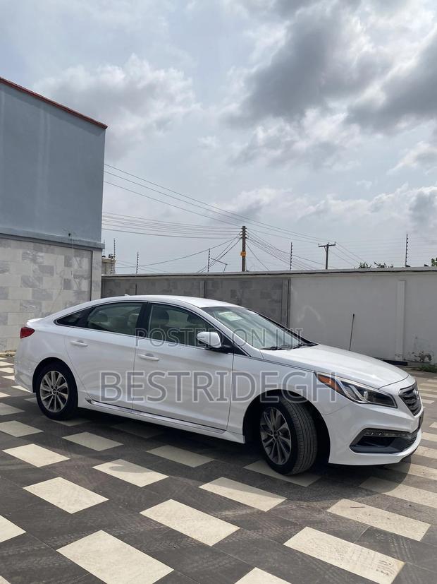 Hyundai Sonata Sport 2.0T 4dr Sedan (2.0L 4cyl Turbo 6A) 2015 White