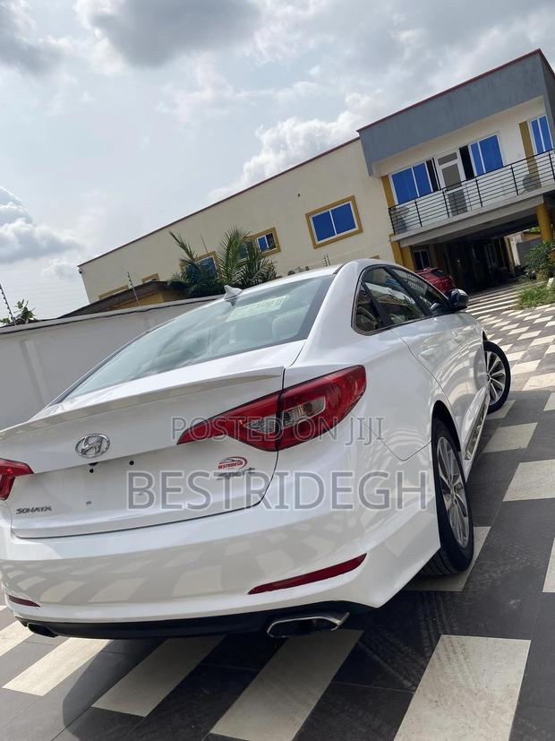 Hyundai Sonata Sport 2.0T 4dr Sedan (2.0L 4cyl Turbo 6A) 2015 White