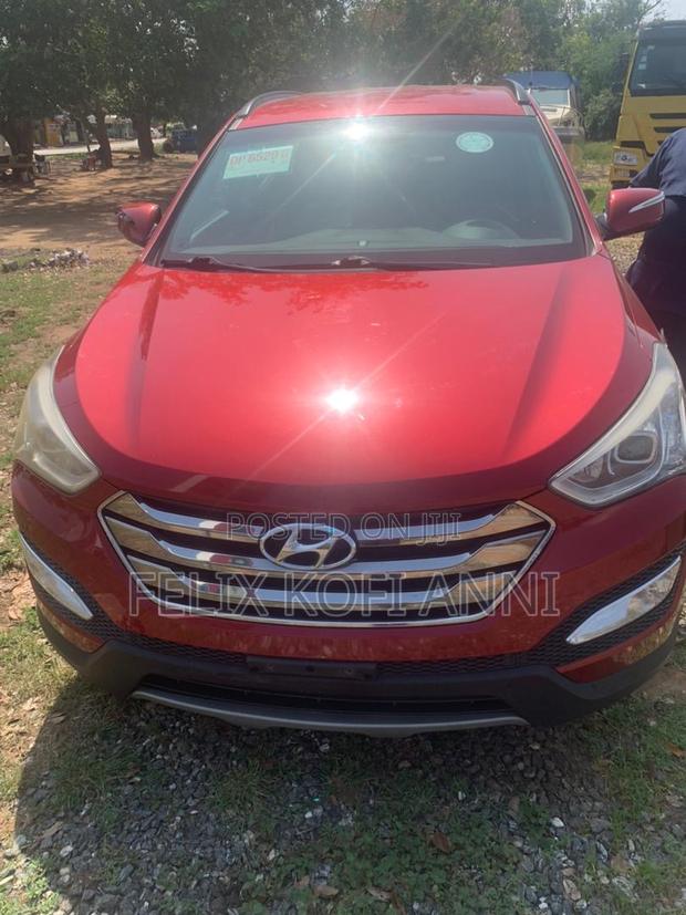Hyundai Santa Fe 2014 Red