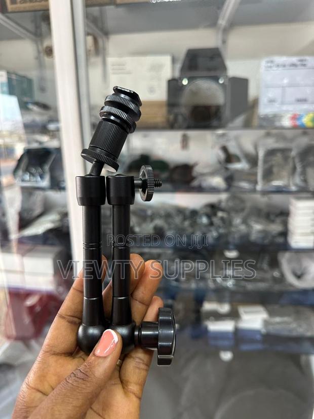 7 Inch Articulated Magic Arm With 1/4 Hot Shoe Connector