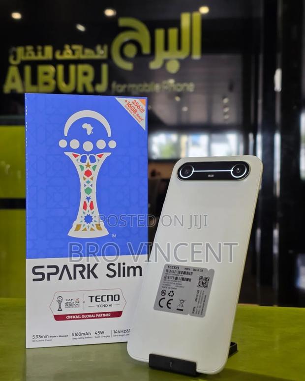 New Tecno Spark Slim 256 GB White
