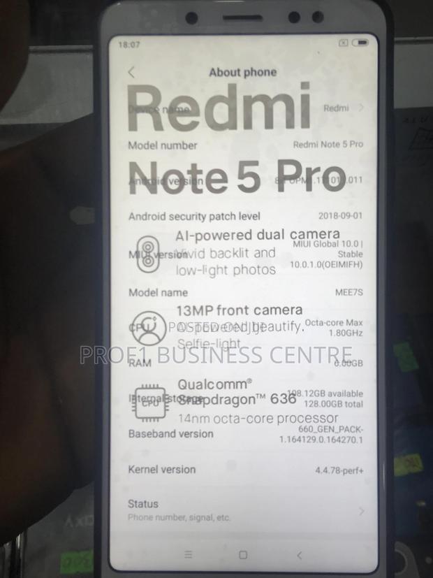 Xiaomi Redmi Note 5 Pro 64 GB White