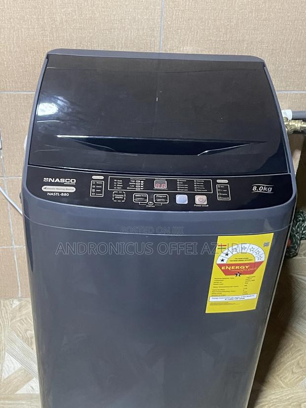 Nasco 8kg Washing Machine Top Load (Nastl-B80fl) photo 2