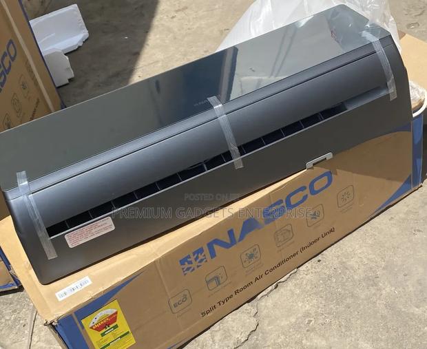 Nasco 2.5hp Premium Black Mirror R410 Split Air Conditioner . Xmas