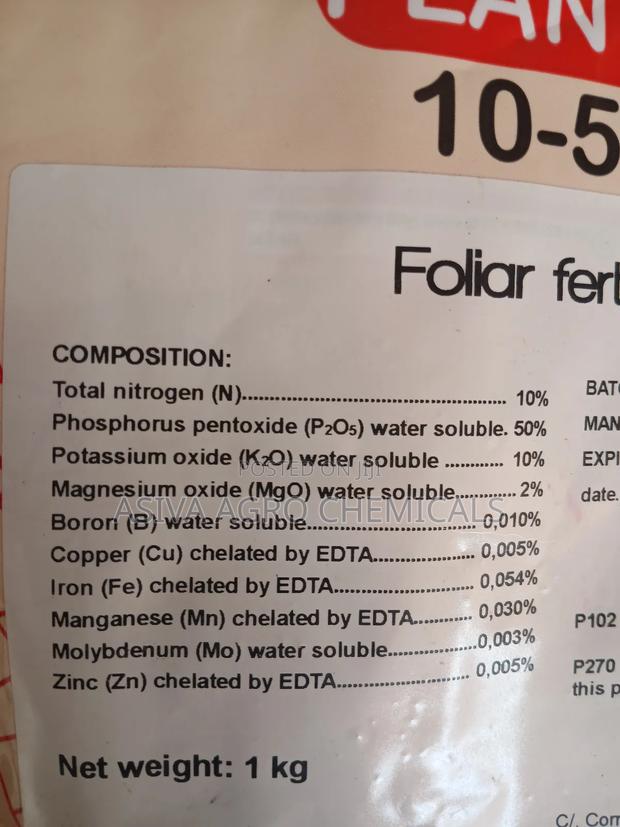 NPK 10-50-10 Water Soluble Fertilizer photo 4