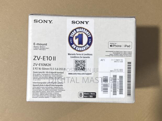 Sony Zv-e10 Ii Mirrorless Camera With 16-50mm Lens