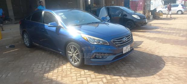 Hyundai Sonata Hybrid 2017 Blue