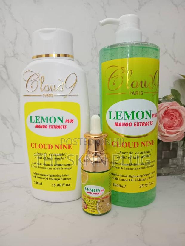 Cloud 9 Lemon and Carrot Lotion, Shower Gel and Serum · Photo 3