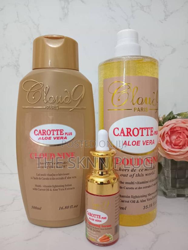 Cloud 9 Lemon and Carrot Lotion, Shower Gel and Serum · Photo 4