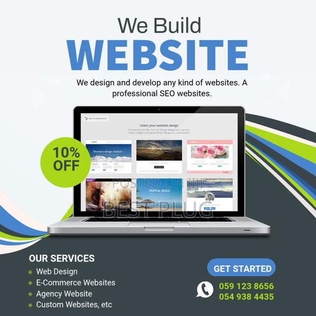 Website Design (E- Commerce Website, Agency Site, Blog Sites, Etc) photo 2