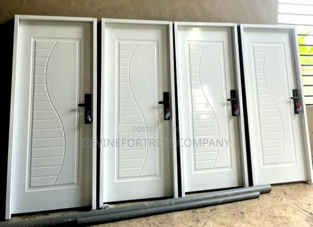 Qualoty Wooden Metal Bedroom Doors White For All Buildings