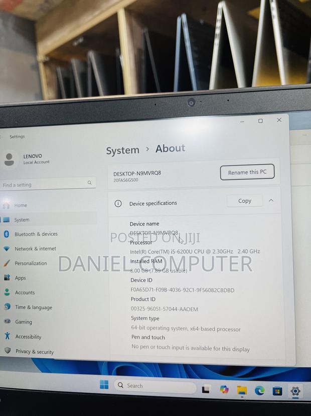 Laptop Lenovo ThinkPad T460s 8GB Intel Core i5 SSD 256GB photo 10