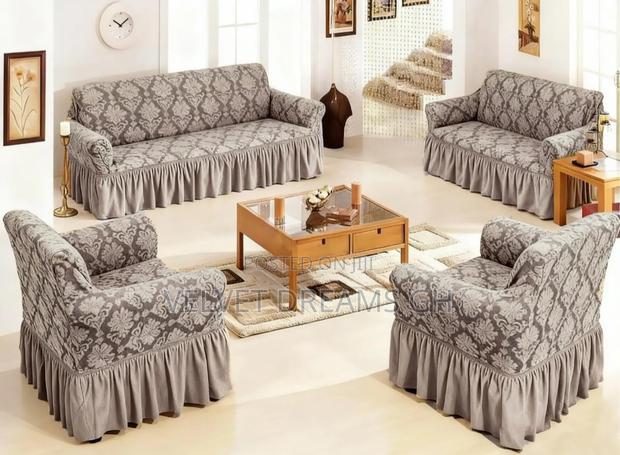 Quality Sofa Cover Set That Protects and Beautifies Your Space. photo 2