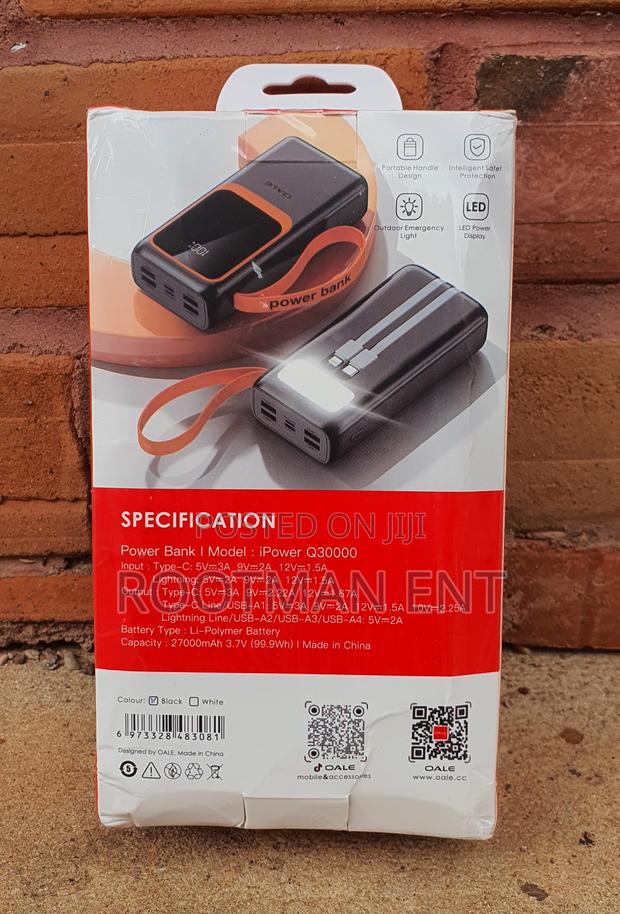 22.5 W Ipower 30,000mah ( Touch Light ), photo 2