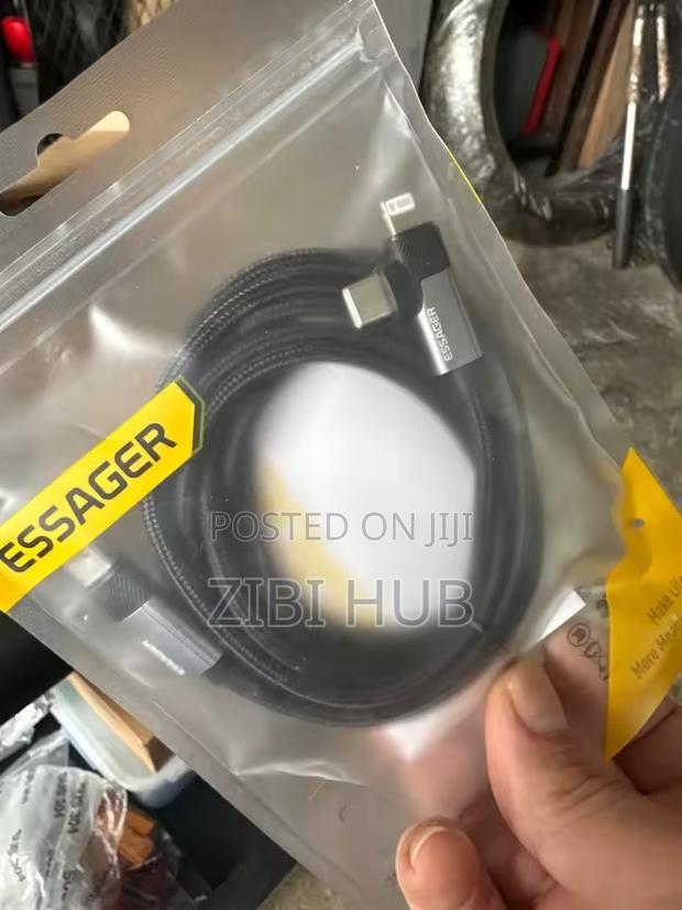 65w C To C + L Data Cable photo 2