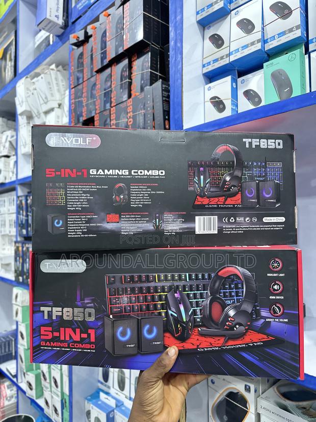 T-Wolf 5 in 1 Gaming Keyboard