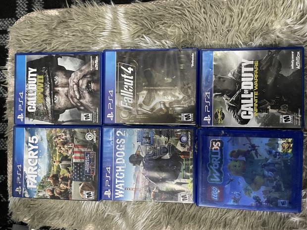 Playstation 4 Games From Usa Very Clean 6 Disk Involve photo 3