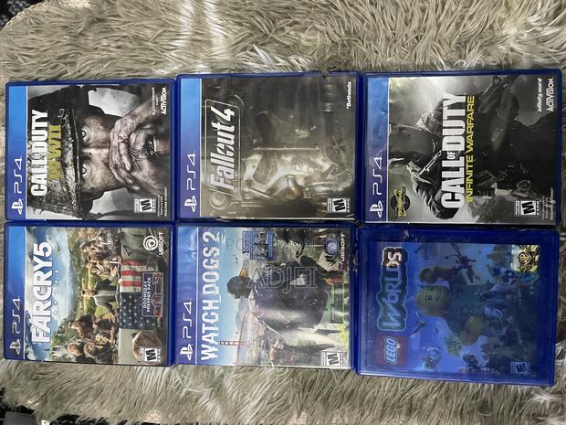 Playstation 4 Games From Usa Very Clean 6 Disk Involve photo 2