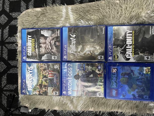 Playstation 4 Games From Usa Very Clean 6 Disk Involve