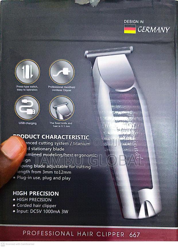 Original Professional Cordless Hair Trimmer - Sharp Rechargeable photo 5