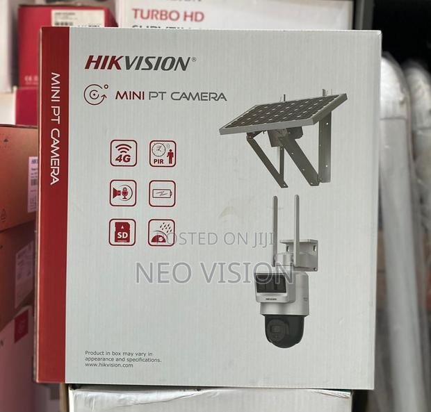 Hikvision 4mp Mini Pt Solar Camera
