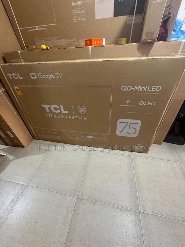 TCL 75" Smart Qd-Mini Led 75c6k HDR 10+ Gaming Google TV 2025 Model · Photo 3