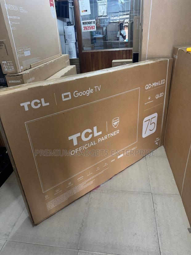 Tcl 75c6k Television 75 Inch Smart Tv 4k Qd-mini Led 144hz Dolby Atmos