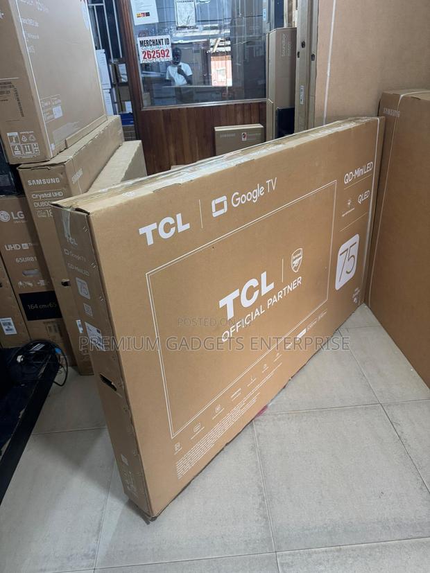 Tcl 75c6k Television 75 Inch Smart Tv 4k Qd-mini Led 144hz Dolby Atmos photo 2