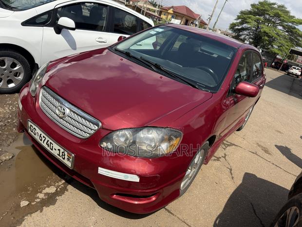 Toyota Corolla 2007 Red