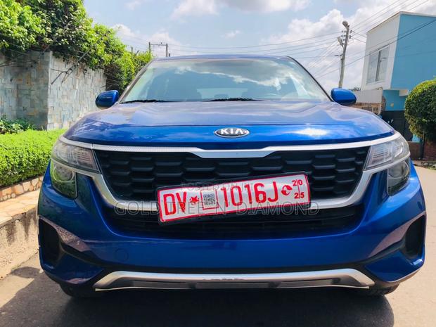 Kia Seltos 2021 Blue photo 2
