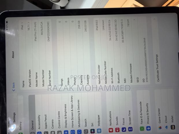 Apple iPad Pro 11 (2018) 256 GB Gray photo 3