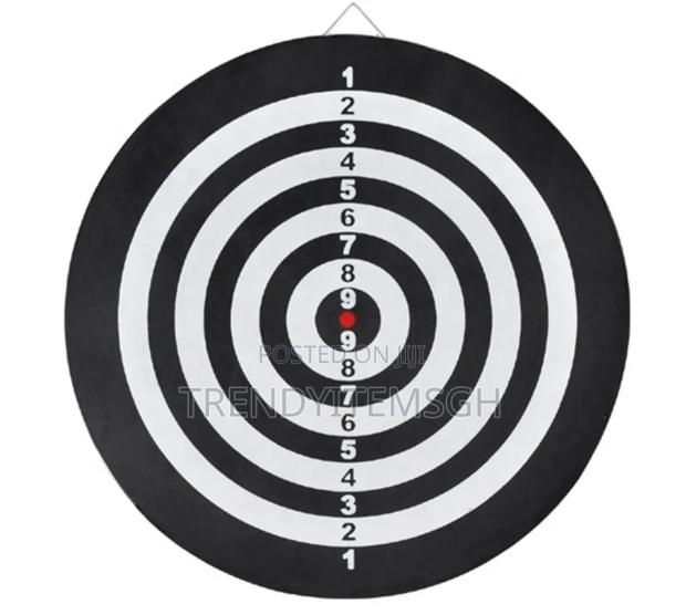 15 Inches Double Side Dartboard With 6 Pins photo 2