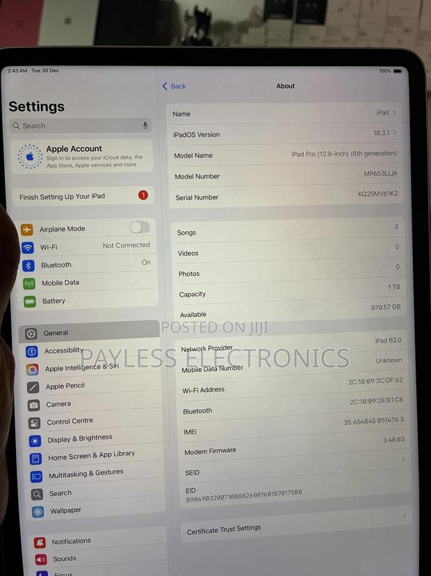 Apple iPad Pro (2022) 1 TB photo 4