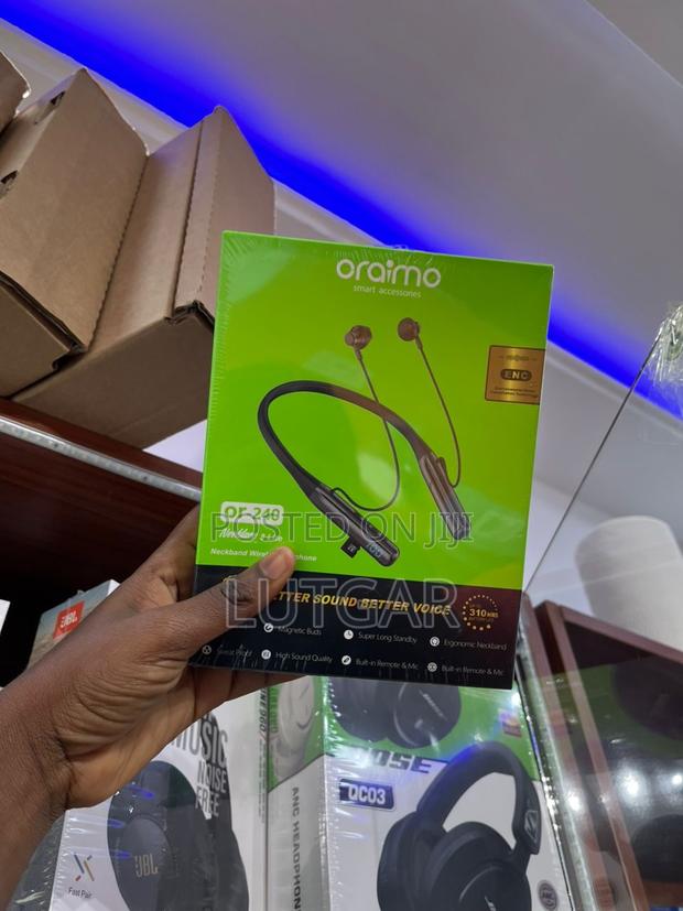 Original Oraimo Neck Headsets/Headphones