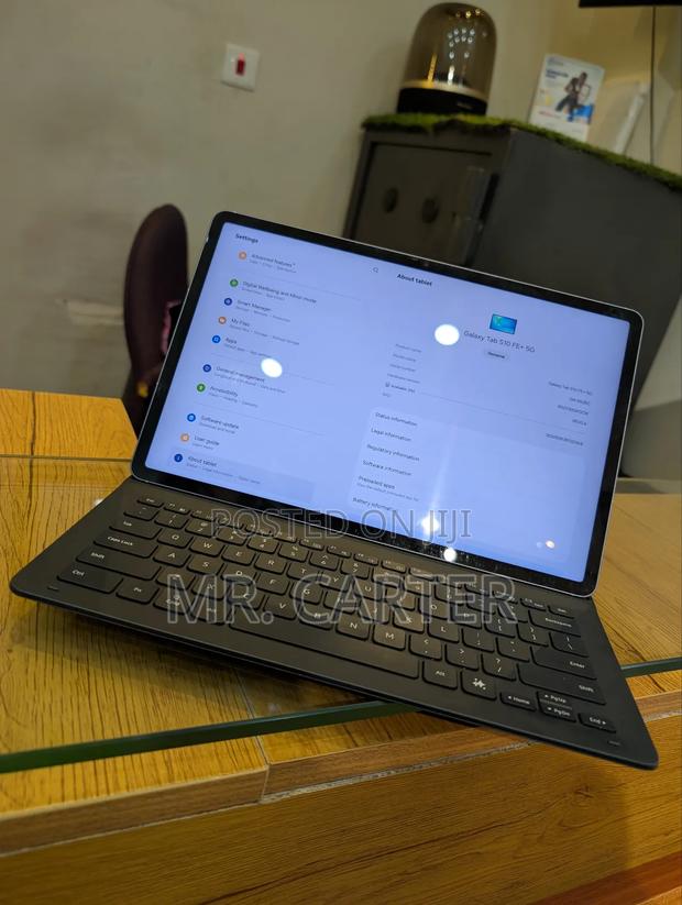 New Samsung Galaxy Tab S10 FE+ 256 GB Black