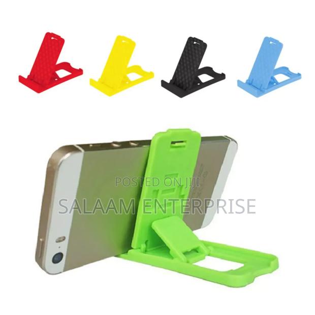 Foldable and Adjustable Small Plastic Mobile Phone Stand photo 2