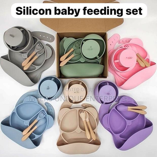 Silicon Baby Feeding Set